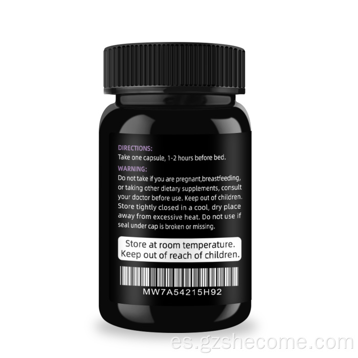 Función muscular de magnesio OEM Cápsulas complejas de magnesio